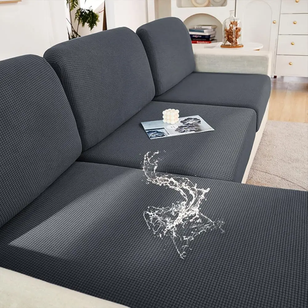 Waterproof Couch Cushion Covers, Washable Sofa Cushion Slipcovers, Thi Stretch Jacquard Fabric, Couch Sofa Covers For Pets With
Waterproof Couch Cushion Covers, Washable Sofa Cushion Slipcovers, Thi Stretch Jacquard Fabric, Couch Sofa Covers For Pets With