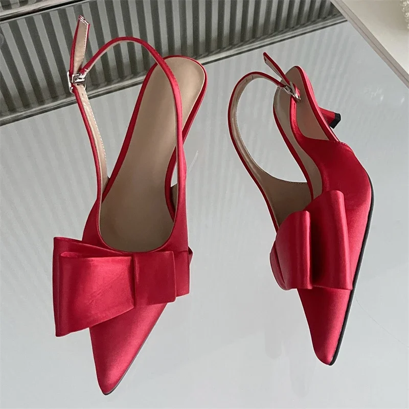Aneikeh Street Style Butterfly-knot Pointed Toe Women Pumps Sexy Buckle Strap Wedding Banquet Thin High Heels Female Shoes
Aneikeh Street Style Butterfly-knot Pointed Toe Women Pumps Sexy Buckle Strap Wedding Banquet Thin High Heels Female Shoes
