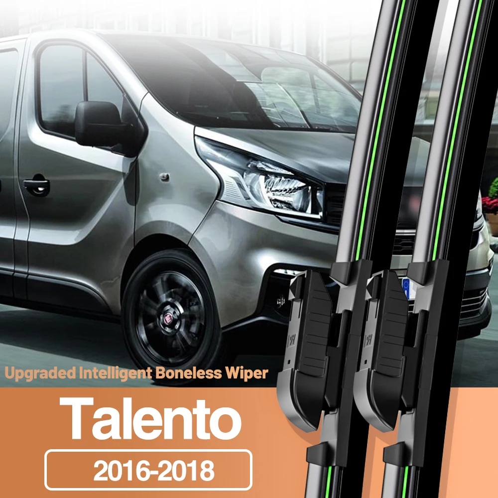 2pcs For Fiat Talento 2016-2018 Front Windshield Wiper Blades Windscreen Window Accessories 2017
2pcs For Fiat Talento 2016-2018 Front Windshield Wiper Blades Windscreen Window Accessories 2017