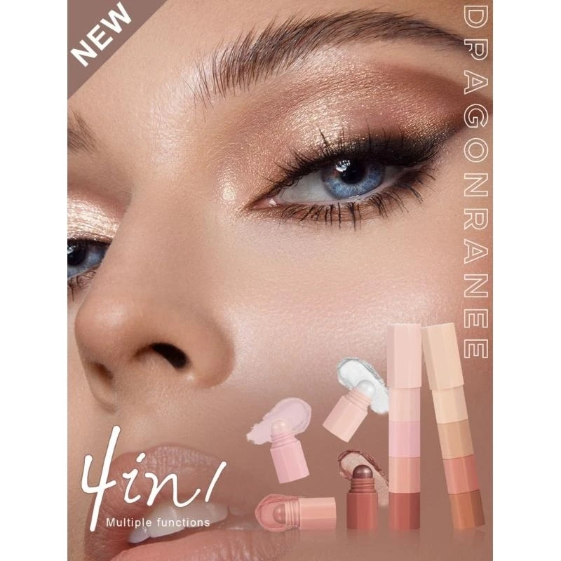 40JD 4 in 1 Eyeshadow Pencil Matte Fine Glitter Eyeshadow Smooth Eyeshadow Pencil Face Eye Highlighters
40JD 4 in 1 Eyeshadow Pencil Matte Fine Glitter Eyeshadow Smooth Eyeshadow Pencil Face Eye Highlighters
