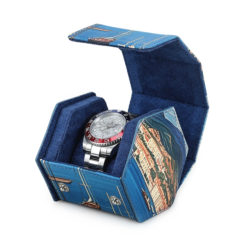 CONTACTS FAMILY Custom Digital Design Watch Case Genuine Leather 1 Slot Travel Portable Organizer
CONTACTS FAMILY Custom Digital Design Watch Case Genuine Leather 1 Slot Travel Portable Organizer