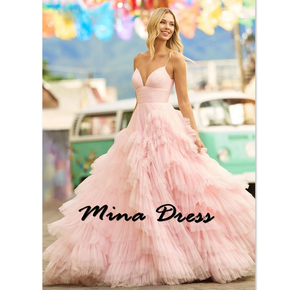 Mina Customized Backless Evening Dresses Woman Elegant Formal Dresses for Women Evening Dress Sleeveless Ball Gowns Prom Party
Mina Customized Backless Evening Dresses Woman Elegant Formal Dresses for Women Evening Dress Sleeveless Ball Gowns Prom Party
