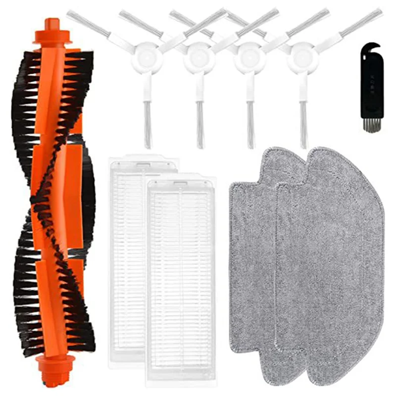 For S12 / B106GL / S10 Main Side Brush HEPA Filter Mop Cloth Robot Vacuums Spare Part Accessory Replacement
For S12 / B106GL / S10 Main Side Brush HEPA Filter Mop Cloth Robot Vacuums Spare Part Accessory Replacement