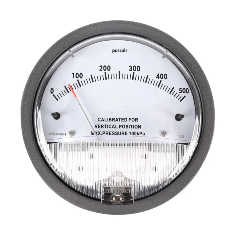 LFB mechanical 0-1000pa micro differential pressure gauge clean workshop pointer type positive and negative pressure gauge
LFB mechanical 0-1000pa micro differential pressure gauge clean workshop pointer type positive and negative pressure gauge
