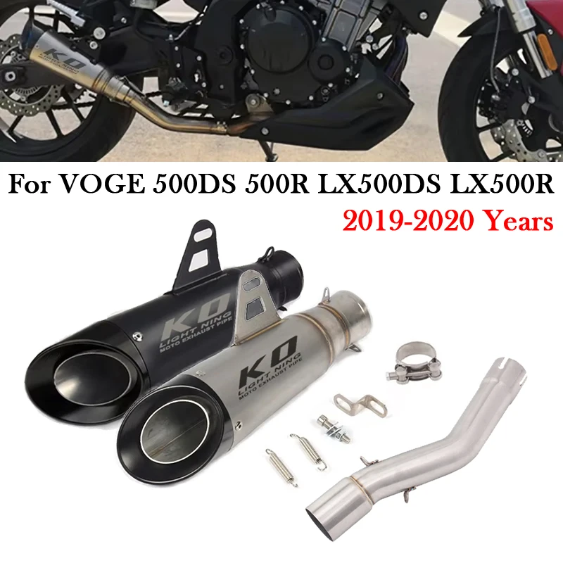 Надеваемая выхлопная труба мотоцикла с глушителем среднего звена Escape Moto из нержавеющей стали для Voge 500DS 500R LX500DS 2019 2020 года
Надеваемая выхлопная труба мотоцикла с глушителем среднего звена Escape Moto из нержавеющей стали для Voge 500DS 500R LX500DS 2019 2020 года