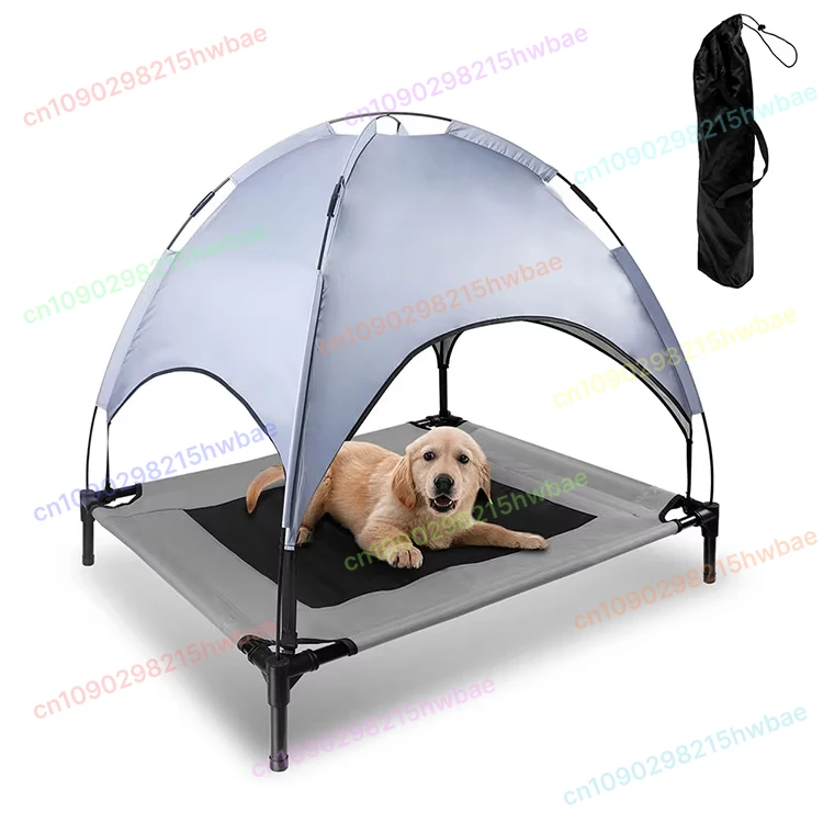 Elevated Cooling Dog Bed - Outdoor Waterproof Pet Cot with Removable Canopy & Foldable Design for Large Medium Small Dogs
Elevated Cooling Dog Bed - Outdoor Waterproof Pet Cot with Removable Canopy & Foldable Design for Large Medium Small Dogs