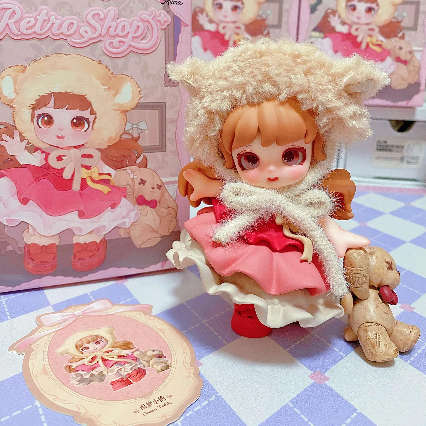 Miana Retro Shop Series Blind Box kawaii Anime Figure Miana Mystery Box Surprise Bag Desktop Ornament Toy Surprise Gift
Miana Retro Shop Series Blind Box kawaii Anime Figure Miana Mystery Box Surprise Bag Desktop Ornament Toy Surprise Gift