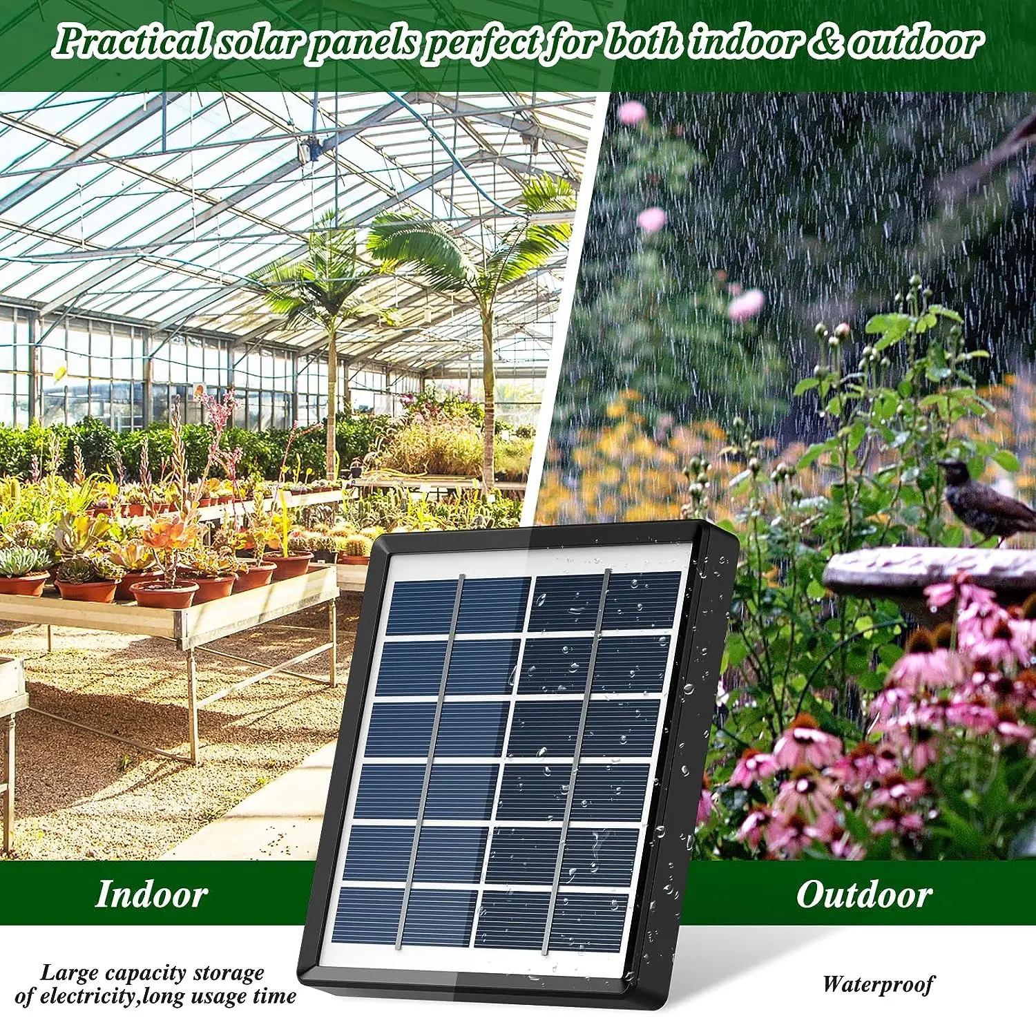 Solar Garden Balcony Automatic Watering Kit Indoor Plants Drip Sprinkler with Micro Self Water Dripping Irrigation System
Solar Garden Balcony Automatic Watering Kit Indoor Plants Drip Sprinkler with Micro Self Water Dripping Irrigation System