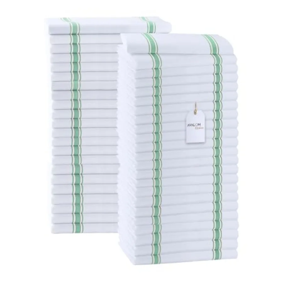 Dish Towels Set Value Size x25 Inch, 100% Cotton Soft and Absorbent Kitchen Towels, Tea Towels, Reusable Cleaning Cloths for Ho
Dish Towels Set Value Size x25 Inch, 100% Cotton Soft and Absorbent Kitchen Towels, Tea Towels, Reusable Cleaning Cloths for Ho
