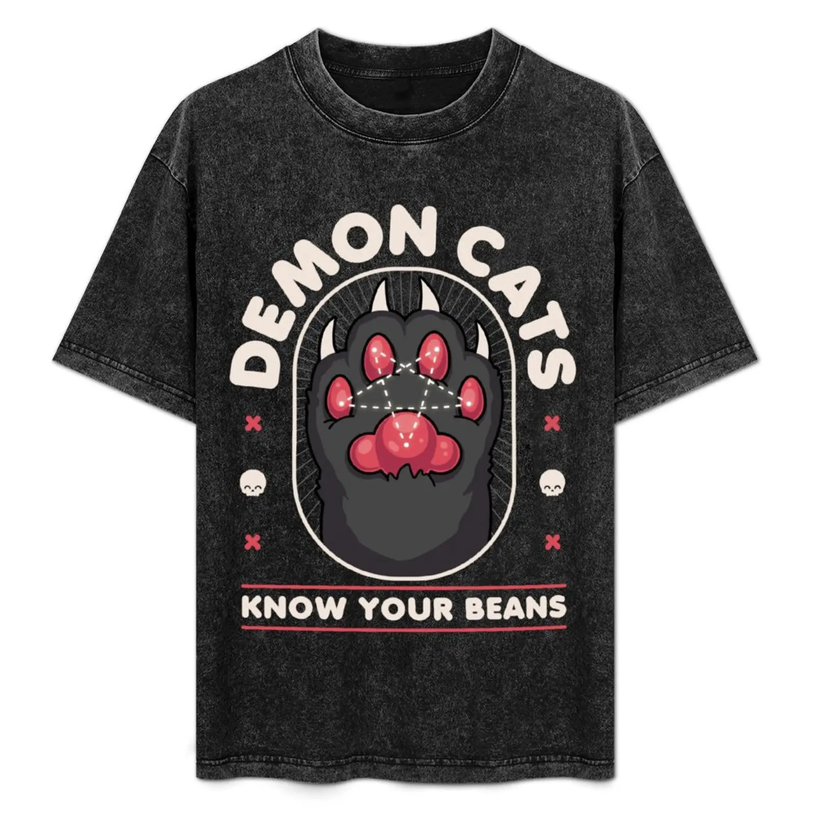 Demon Cats Know Your Beans - Kawaii Krypt T-Shirt Big Size Short Sleeve Tee for Men
Demon Cats Know Your Beans - Kawaii Krypt T-Shirt Big Size Short Sleeve Tee for Men