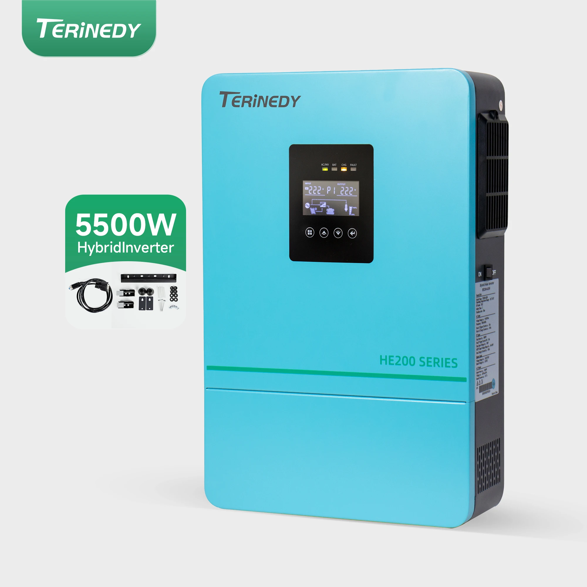 3600w 5000watts 6200w 11kw Solar Pure Sine Wave Inverter Off Grid Solar Inverter With Charger
3600w 5000watts 6200w 11kw Solar Pure Sine Wave Inverter Off Grid Solar Inverter With Charger