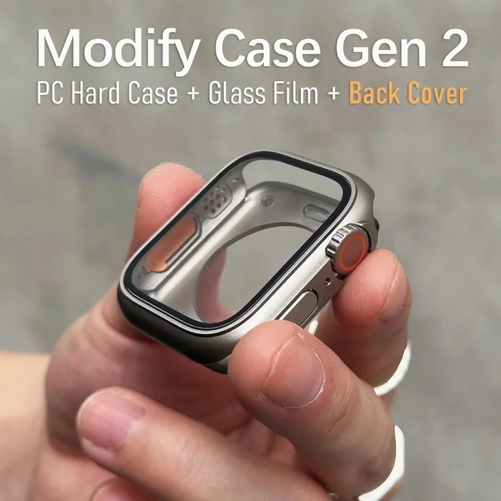 Модифицированный ультра-чехол Gen 2nd Full Cover для Apple Watch Series 11 10 9 8 7 6 5 SE 3 46 мм 45 мм 44 мм Защитный чехол + стеклянная пленка
Модифицированный ультра-чехол Gen 2nd Full Cover для Apple Watch Series 11 10 9 8 7 6 5 SE 3 46 мм 45 мм 44 мм Защитный чехол + стеклянная пленка