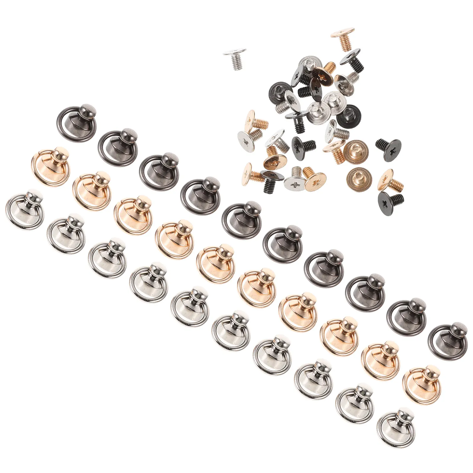 30pcs 8mm Phone Punk Rivets Studs Crafting Kit Silver Gun Gold Metal DIY Decorative Buttons For Shoes Hats Jeans Belts Sandals
30pcs 8mm Phone Punk Rivets Studs Crafting Kit Silver Gun Gold Metal DIY Decorative Buttons For Shoes Hats Jeans Belts Sandals