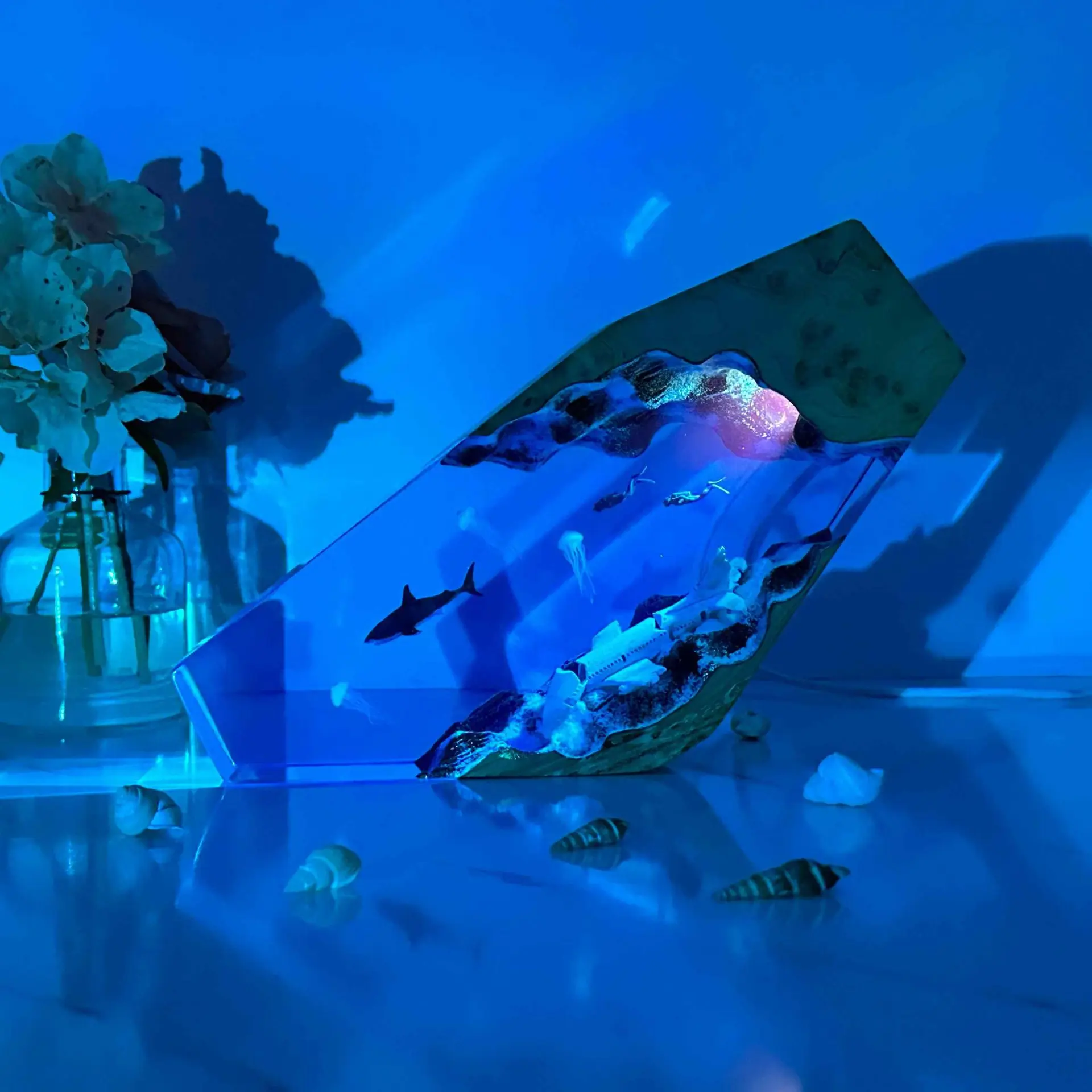 Seabed Crashed Plane Organism Resin Table Light Creactive Art Shocked Decoration Lamp Disaster Theme Night Light USB Charge
Seabed Crashed Plane Organism Resin Table Light Creactive Art Shocked Decoration Lamp Disaster Theme Night Light USB Charge