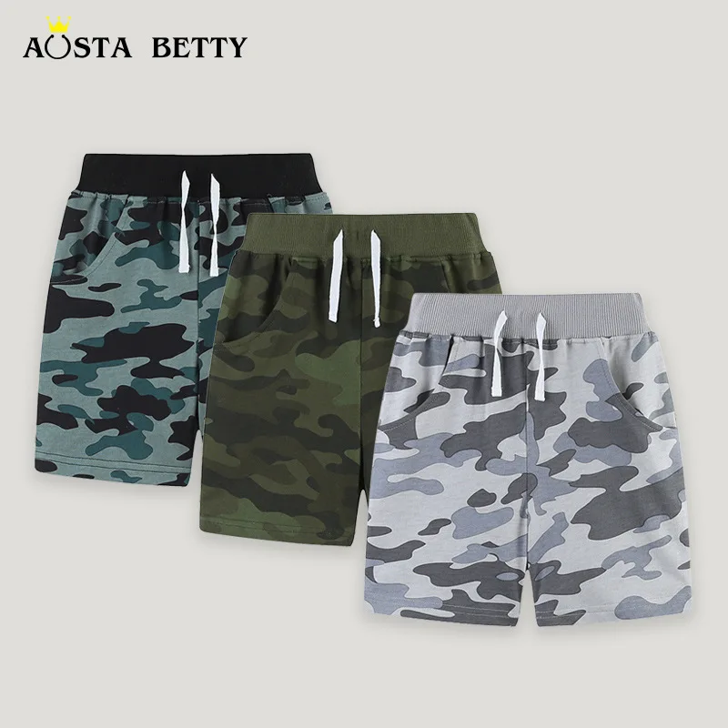 Summer New Children's Pants Knit Cotton Boys Sweatpants Medium Children Camo Casual Quarter
Summer New Children's Pants Knit Cotton Boys Sweatpants Medium Children Camo Casual Quarter