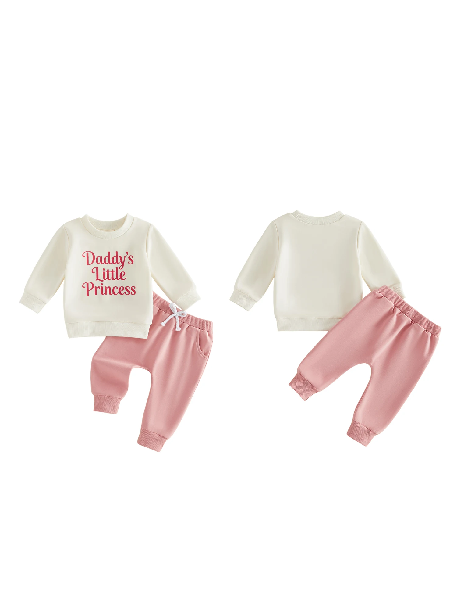 Women s 2-Piece Outfit Stylish Long Sleeve Top with Printed Letters and Comfortable Elastic Waist Pants Set for Girls
Women s 2-Piece Outfit Stylish Long Sleeve Top with Printed Letters and Comfortable Elastic Waist Pants Set for Girls