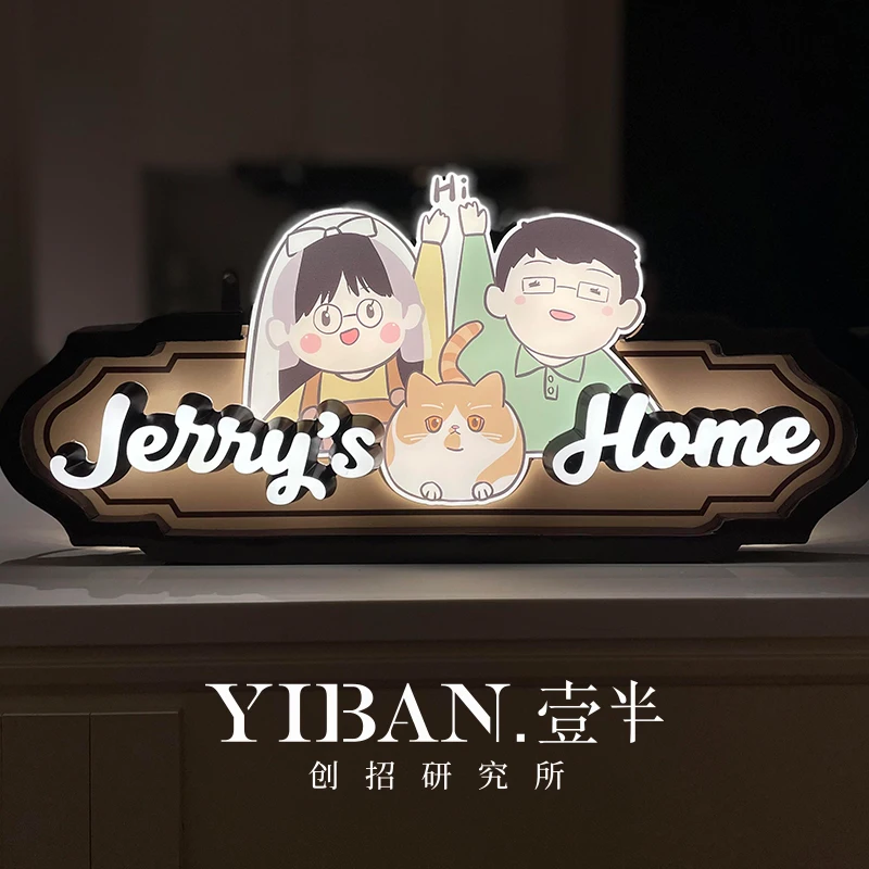 Indoor furniture box billboard customization, the same remote control LED creative acrylic suspended signboard customization
Indoor furniture box billboard customization, the same remote control LED creative acrylic suspended signboard customization