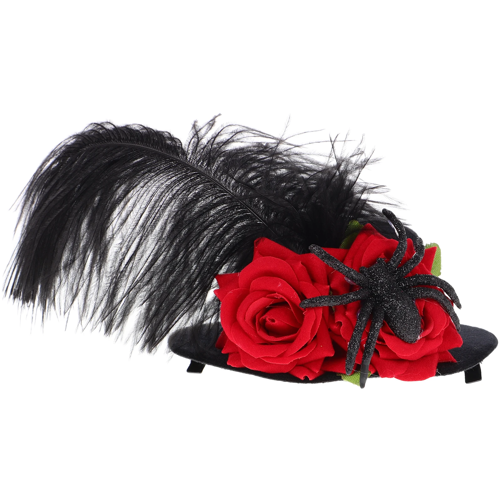 Rose Hair Clips Black Mini Hat Barrettes Retro Style Party Accessories Durable Elegant Design Women Banquet Balls
Rose Hair Clips Black Mini Hat Barrettes Retro Style Party Accessories Durable Elegant Design Women Banquet Balls