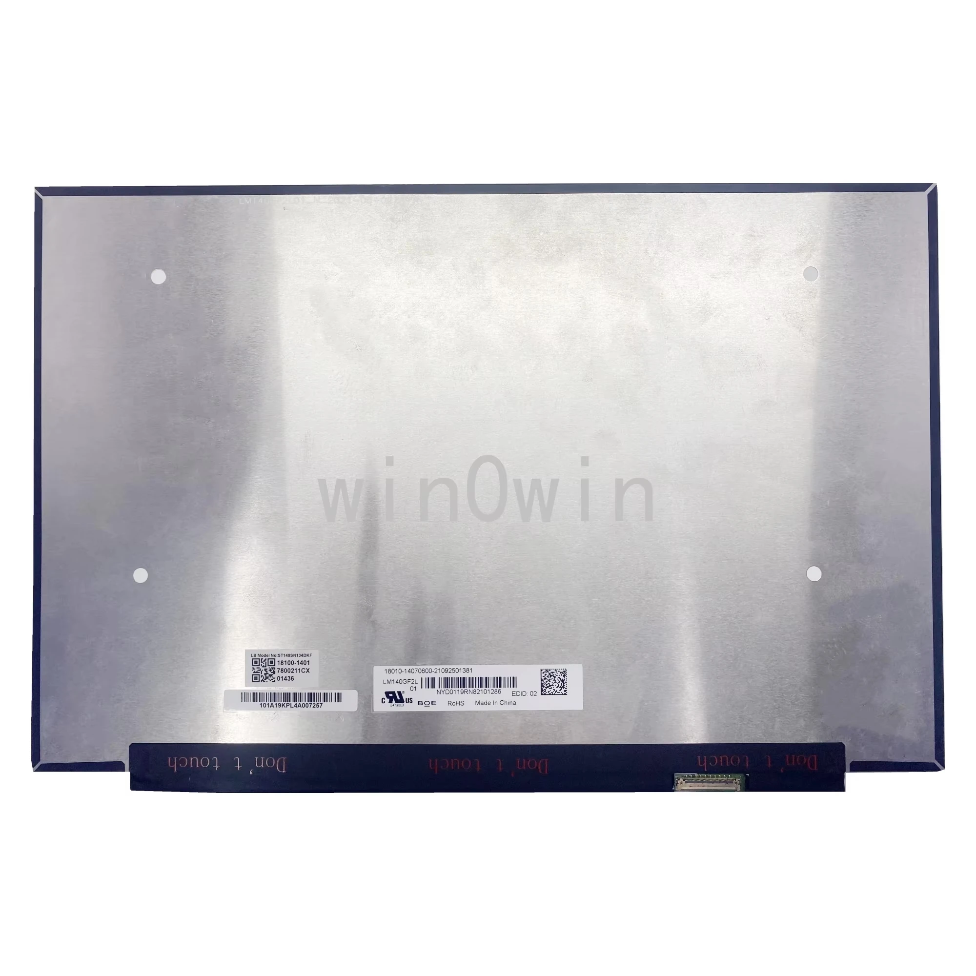 LM140GF2L01 LM140GF2L 01 2560*1600 IPS 40 pins 14.0 inch Laptop LCD screen Display Panel Matrix
LM140GF2L01 LM140GF2L 01 2560*1600 IPS 40 pins 14.0 inch Laptop LCD screen Display Panel Matrix