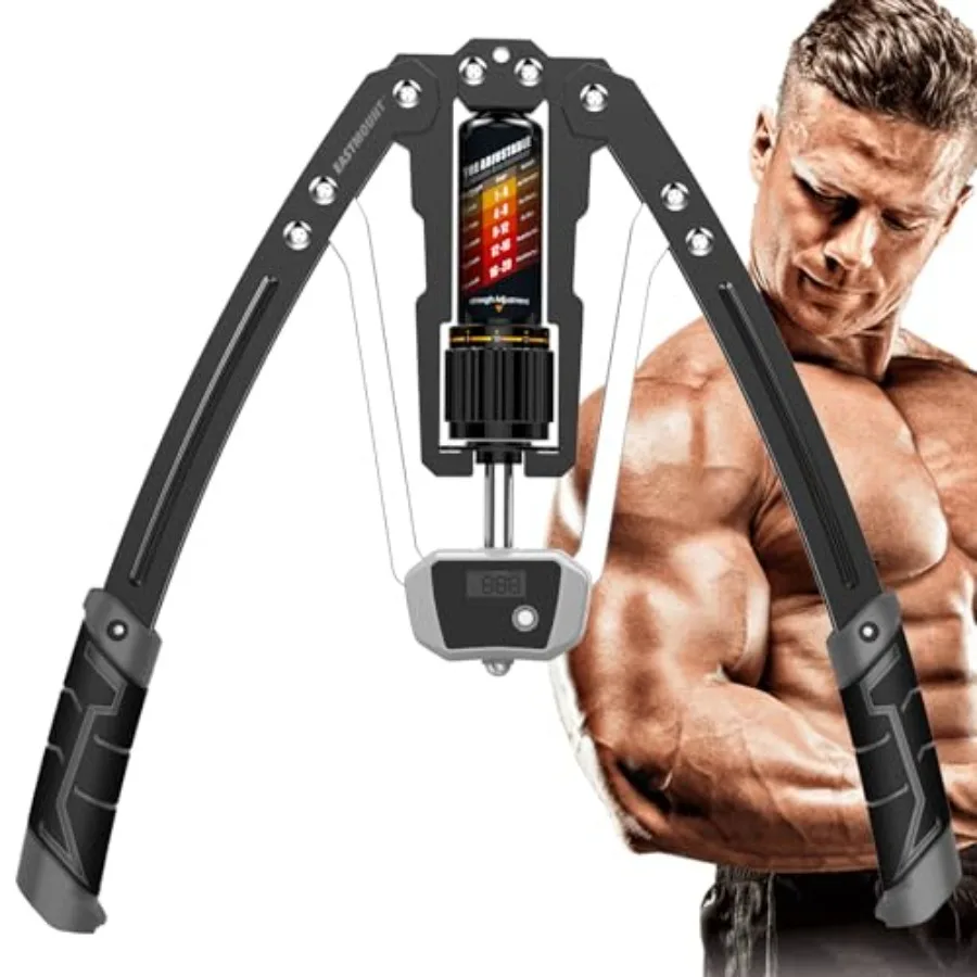 Twister Arm Exerciser with Counter Display-Adjustable 22-440lbs Hydraulic Power Home Chest Expander Shoulder Muscle Training Fi
Twister Arm Exerciser with Counter Display-Adjustable 22-440lbs Hydraulic Power Home Chest Expander Shoulder Muscle Training Fi