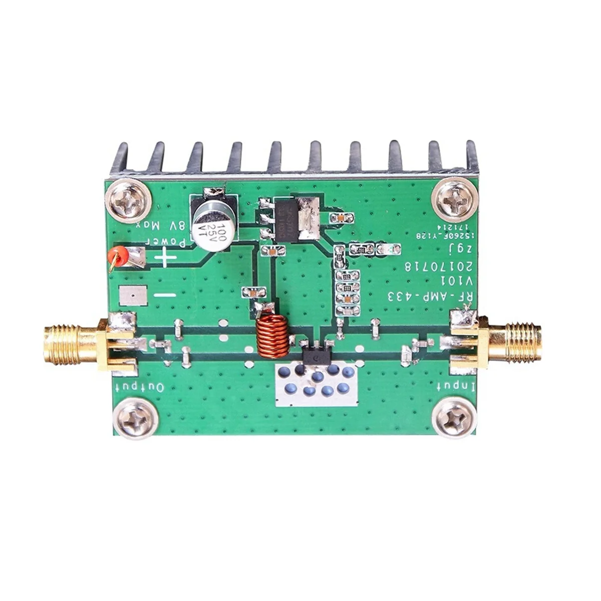 AB25 433MHz 8W Power Amplifier Board RF HF High Frequency Amplifiers Digital Power Amplificador
AB25 433MHz 8W Power Amplifier Board RF HF High Frequency Amplifiers Digital Power Amplificador