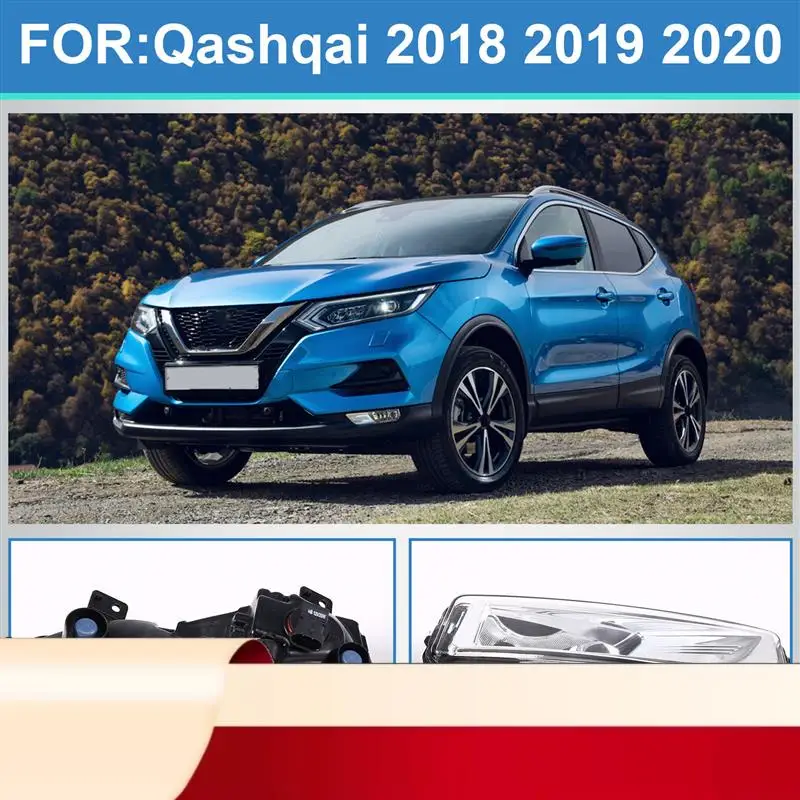 2PCS Fog Lights For NISSAN Qashqai J11 2018 2019 2020 Halogen Headlight Car Accessories Replacements Fog Lamp Assembly-N32R
2PCS Fog Lights For NISSAN Qashqai J11 2018 2019 2020 Halogen Headlight Car Accessories Replacements Fog Lamp Assembly-N32R