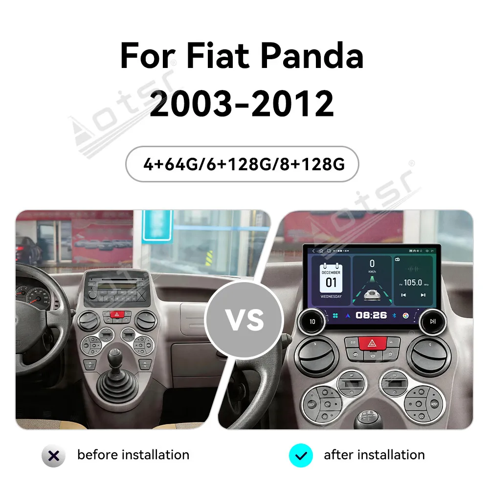 Android 15 11.5 Inch Touch Screen Car Radio For Fiat Panda 2003-2012 Car Multimedia Display GPS Navigation Wireless Carplay DSP
Android 15 11.5 Inch Touch Screen Car Radio For Fiat Panda 2003-2012 Car Multimedia Display GPS Navigation Wireless Carplay DSP