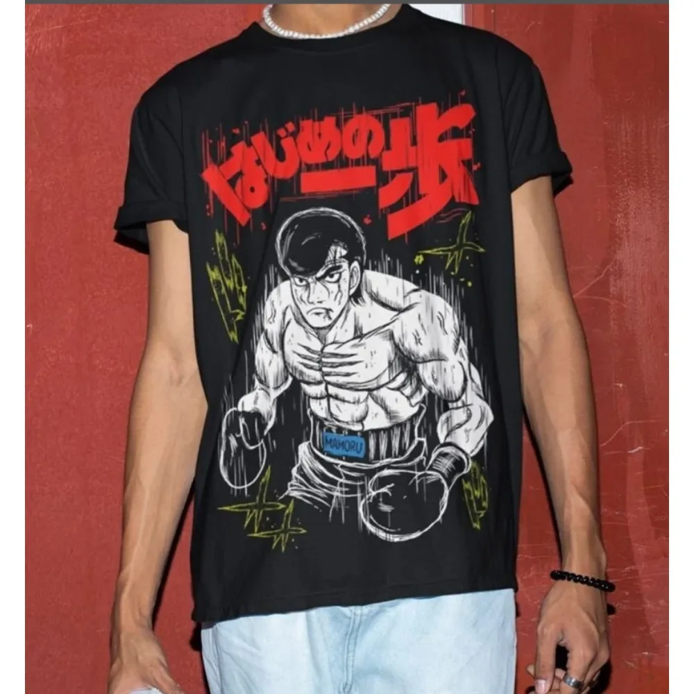 Hajime No Ippo Kamogawa Boxing Gym KBG Tee Merch T-shirt Women Men Fashion Casual Clothing Short Sleeve Streetwear T-shirt Gift
Hajime No Ippo Kamogawa Boxing Gym KBG Tee Merch T-shirt Women Men Fashion Casual Clothing Short Sleeve Streetwear T-shirt Gift