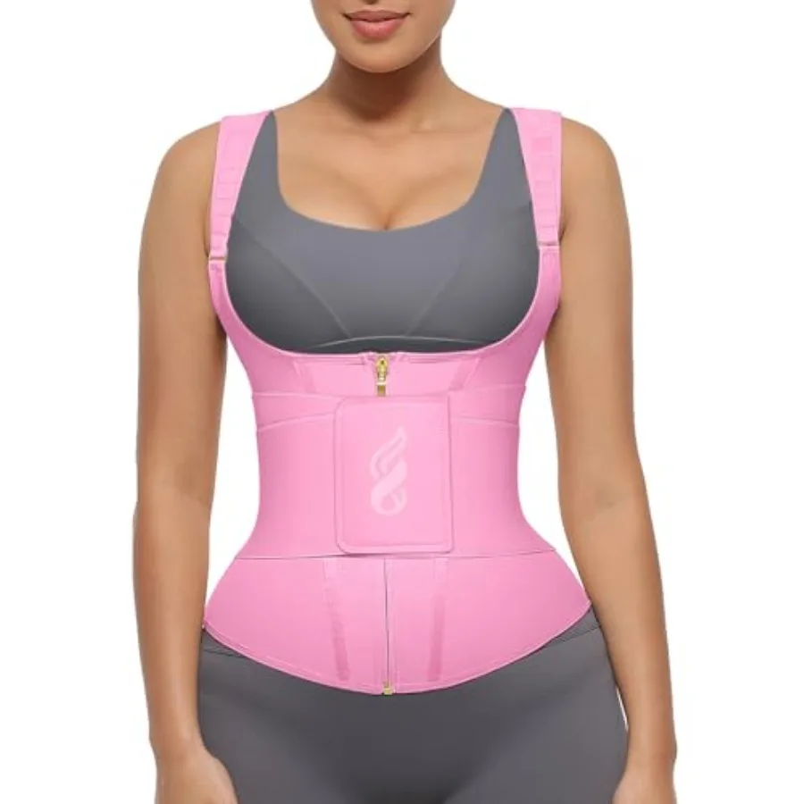 FeelinGirl Waist Trainer for Women Tummy Control Waist Cincher Belt Workout Body Shaper Vest with Adjustable Shoulder Strap
FeelinGirl Waist Trainer for Women Tummy Control Waist Cincher Belt Workout Body Shaper Vest with Adjustable Shoulder Strap