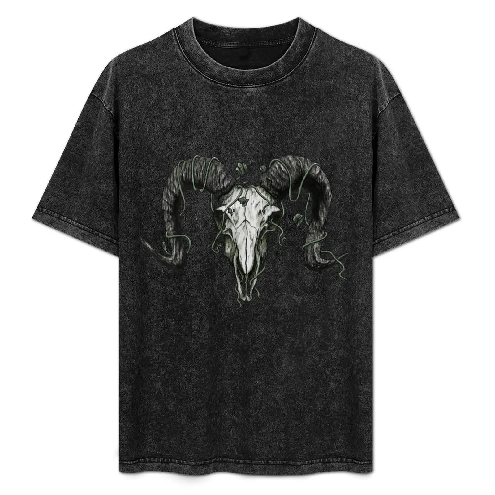 Forested Ram Skull T-Shirt Soft Touch Basic Cotton T-Shirt
Forested Ram Skull T-Shirt Soft Touch Basic Cotton T-Shirt