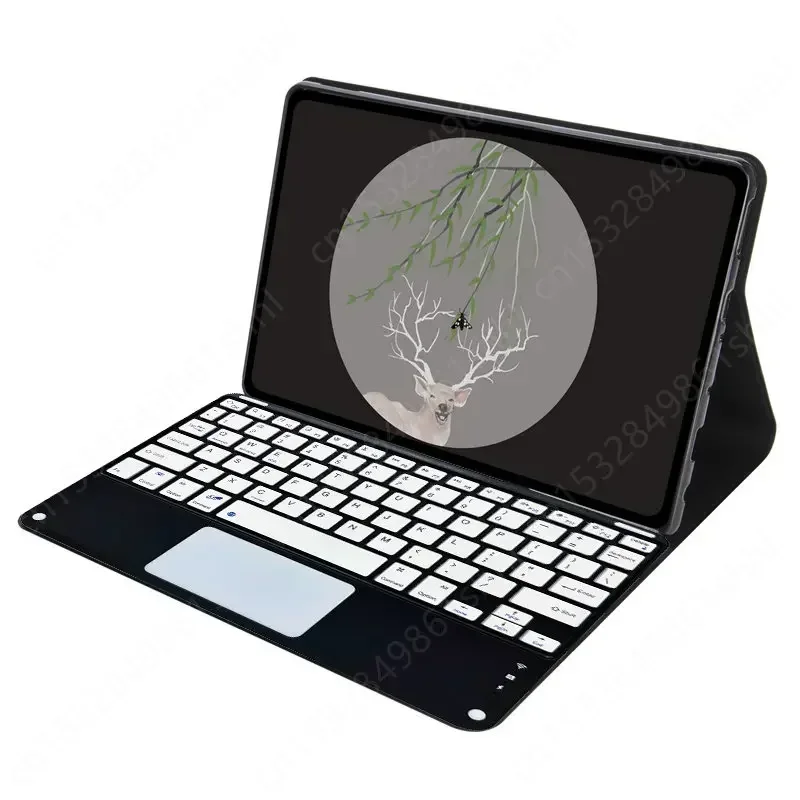 For OnePlus Pad 2 Case One Plus Pad Pro Tablets Keyboard Case 12.1 inch Trackpad Keyboard Cover Funda