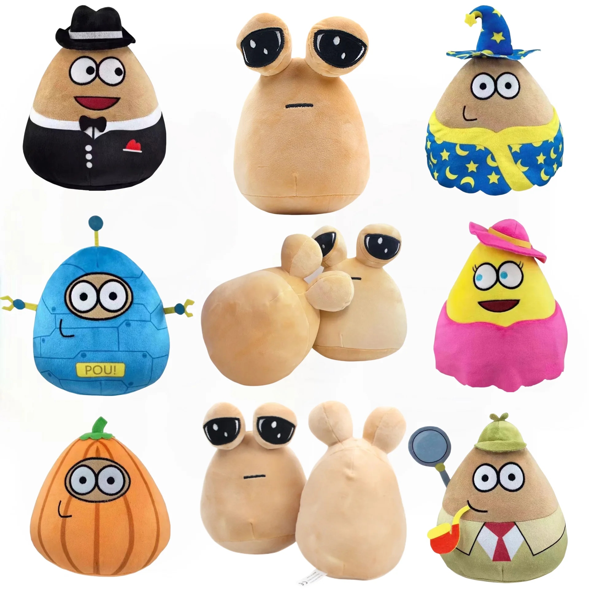 Hot Game My Pet Alien Pou Plush Toy Furdiburb Emotion Alien Plushie Stuffed Animal Pou Doll Birthday Christmas Gift
Hot Game My Pet Alien Pou Plush Toy Furdiburb Emotion Alien Plushie Stuffed Animal Pou Doll Birthday Christmas Gift