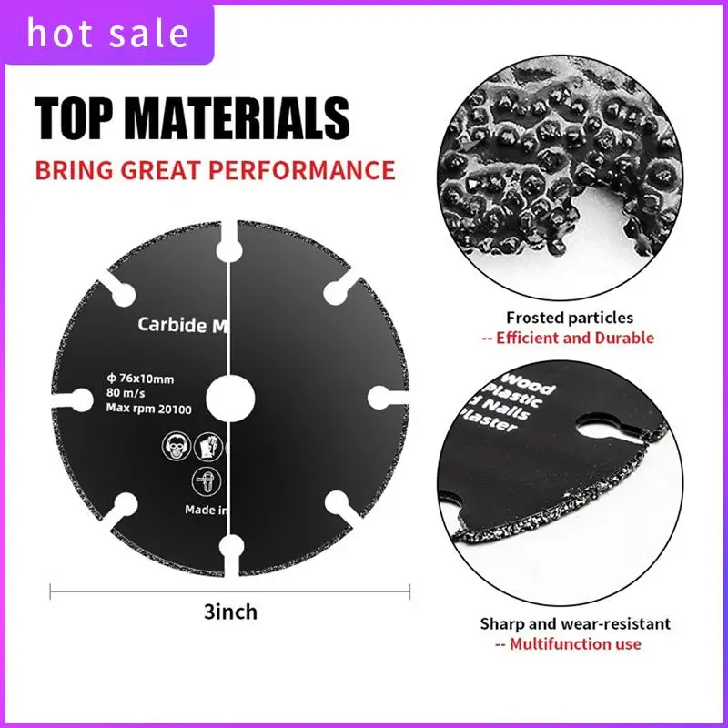 76Mm 3 Inch Cutting Disc Circular Resin Grinding Wheel Saw Blade Steel Polishing Cutting Disc For Angle Grinder 3Pcs Easy To Use
76Mm 3 Inch Cutting Disc Circular Resin Grinding Wheel Saw Blade Steel Polishing Cutting Disc For Angle Grinder 3Pcs Easy To Use