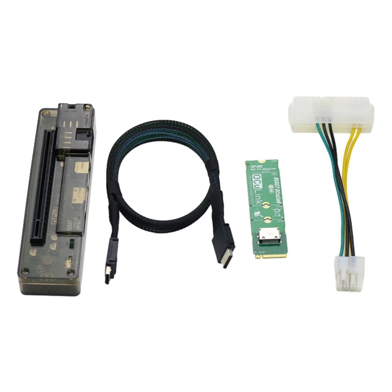 M.2 MKEY To OCULINK Adapter High Speed GPU Dock PCIE 4.0 X4 Mini Notebook To External Graphic Card Adapter
M.2 MKEY To OCULINK Adapter High Speed GPU Dock PCIE 4.0 X4 Mini Notebook To External Graphic Card Adapter