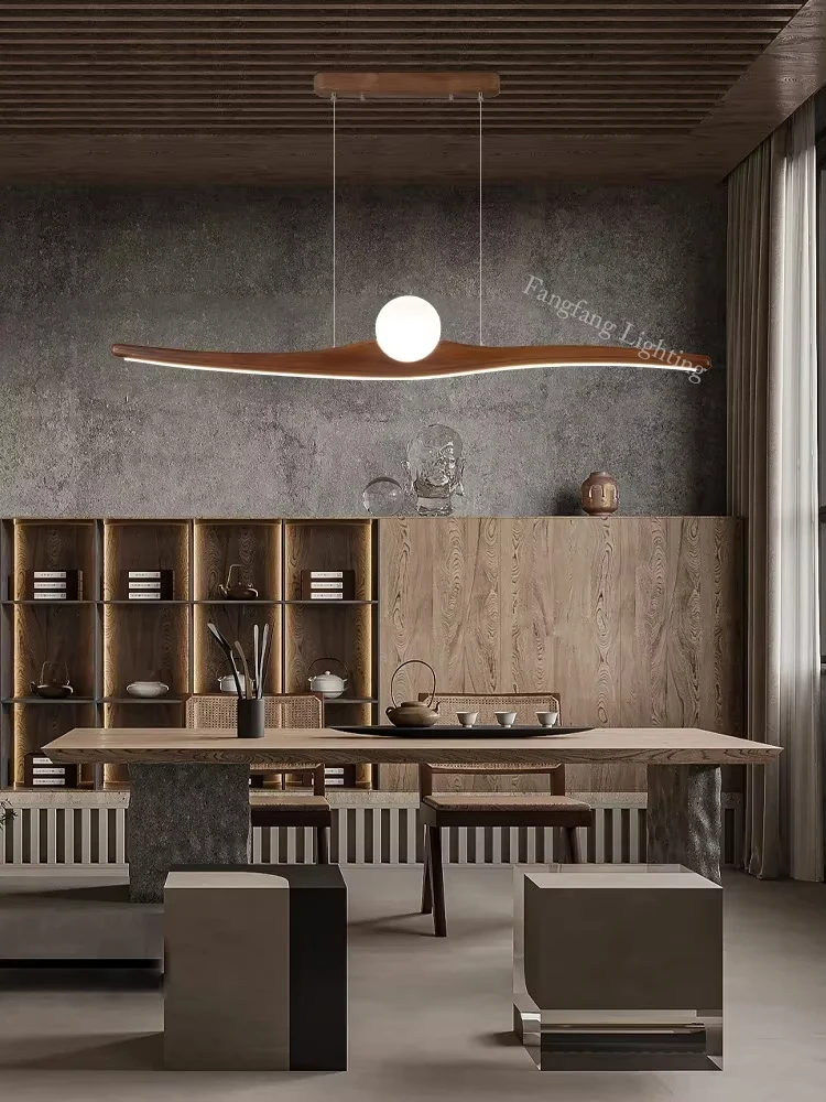 Solid Wooden Linear Full Spectrum LED Pendant Lights 3 Lighting Colors Indoor Hanging Lamp Kitchen Dining Living Tea Room Office
Solid Wooden Linear Full Spectrum LED Pendant Lights 3 Lighting Colors Indoor Hanging Lamp Kitchen Dining Living Tea Room Office