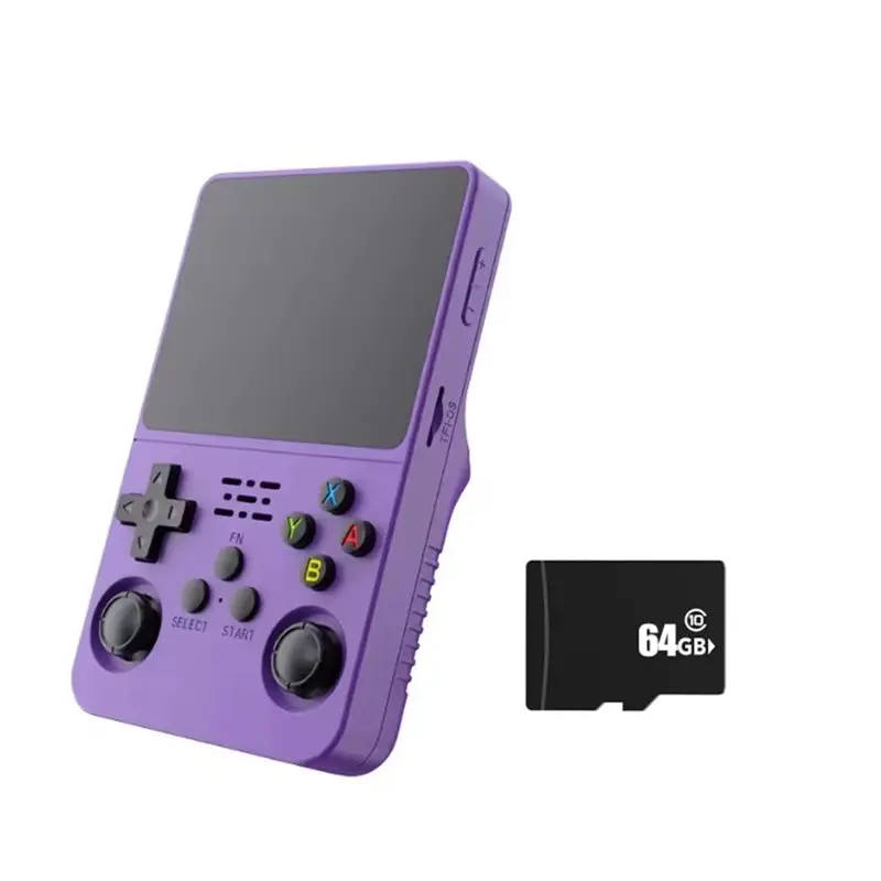 Портативная игровая консоль A13E-R36S, 3,5-дюймовый IPS-экран, двойной 3D-джойстик, память 64 ГБ, аккумулятор 3200 мАч
Портативная игровая консоль A13E-R36S, 3,5-дюймовый IPS-экран, двойной 3D-джойстик, память 64 ГБ, аккумулятор 3200 мАч