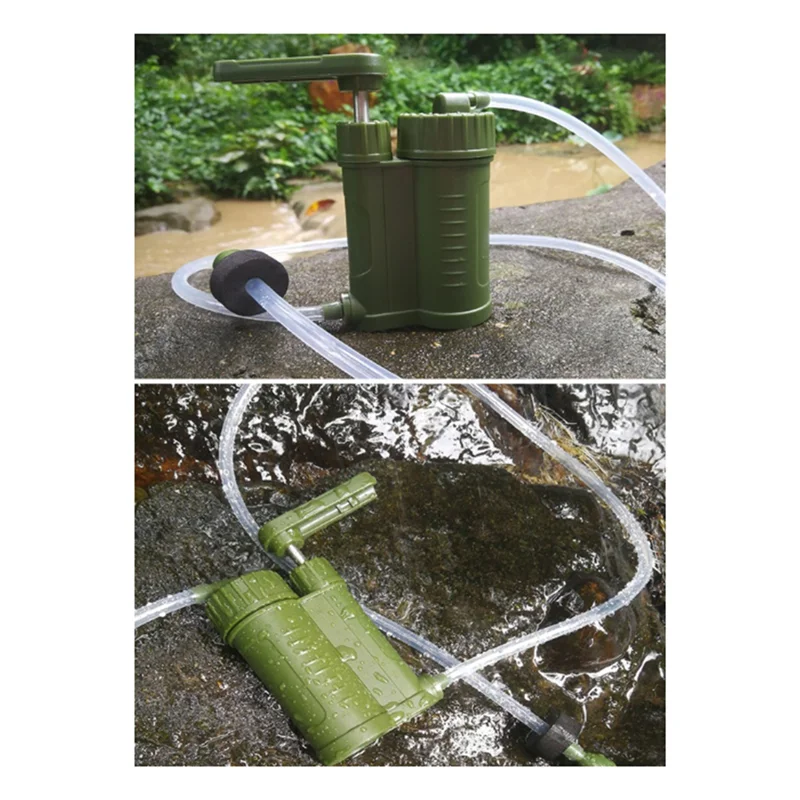 ABVB-Outdoor Mini Portable Water Filter Pump High Flow, Lightweight, Ideal For Camping, Hiking & Emergency Situation
ABVB-Outdoor Mini Portable Water Filter Pump High Flow, Lightweight, Ideal For Camping, Hiking & Emergency Situation