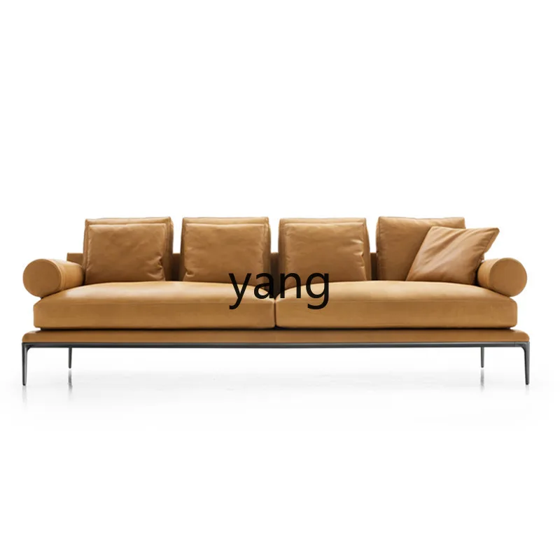 LT Nordic light luxury leather art post-modern fashion double three living room reception leisure sofa
LT Nordic light luxury leather art post-modern fashion double three living room reception leisure sofa
