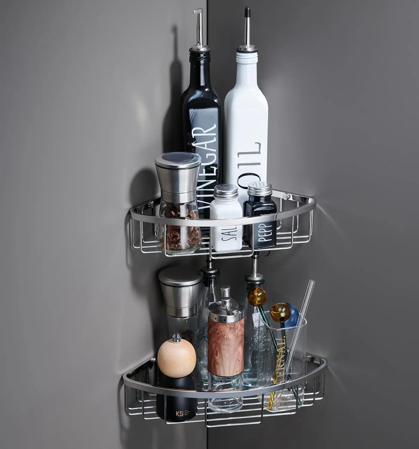 Corner Organizer, Sus304 Stainl Steel Heavy Duty Rust-Proof Shelf Shampoo Holder, Wall Mounted Storage Ra For Bathroom Kitchen,
Corner Organizer, Sus304 Stainl Steel Heavy Duty Rust-Proof Shelf Shampoo Holder, Wall Mounted Storage Ra For Bathroom Kitchen,