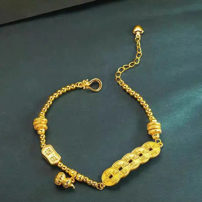 Женский браслет Chubby Fortune Coil 24K Gold AU999 - Эксклюзивный женский браслет, пухлая/прозрачная катушка, теплая 24K, гарантия AU999
Женский браслет Chubby Fortune Coil 24K Gold AU999 - Эксклюзивный женский браслет, пухлая/прозрачная катушка, теплая 24K, гарантия AU999