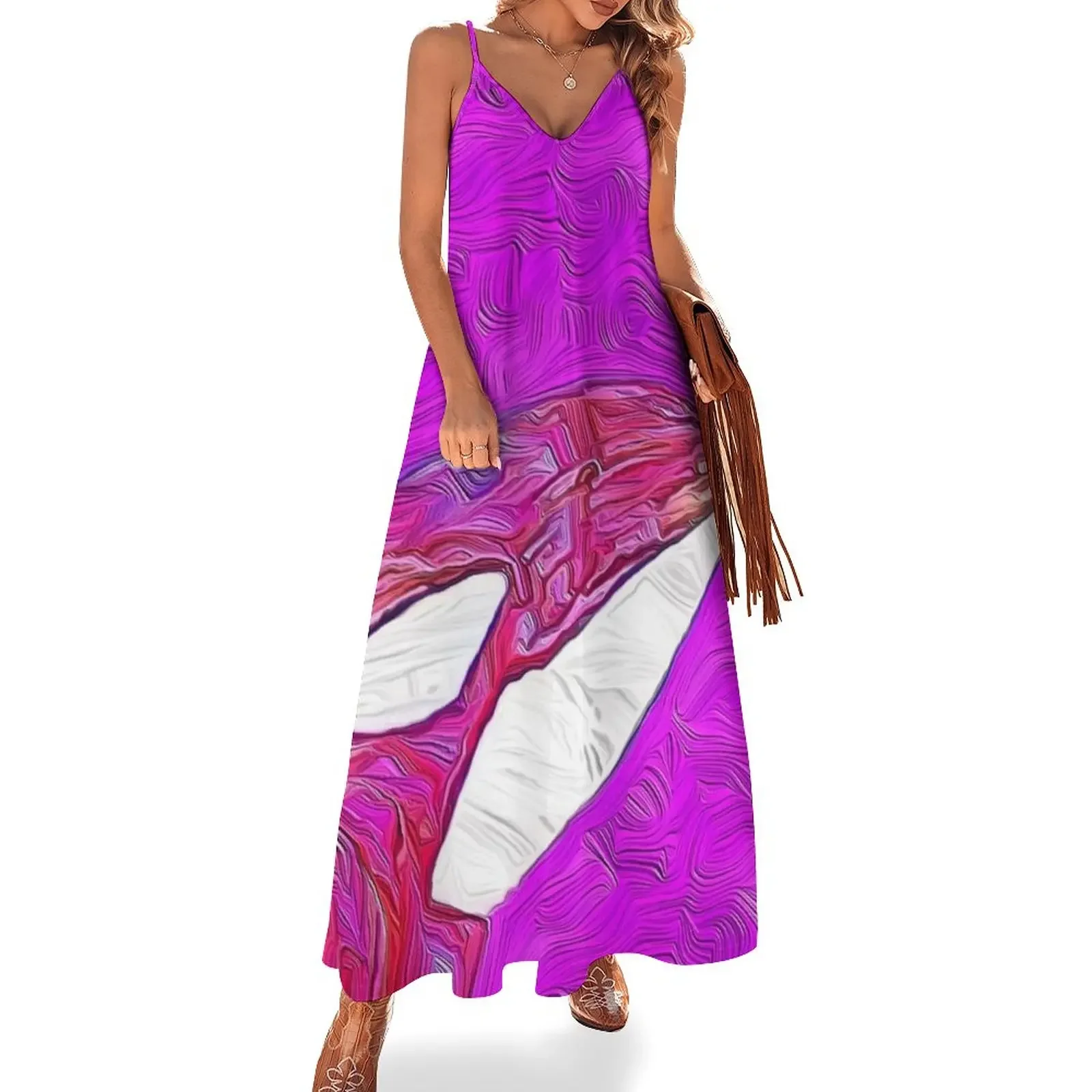 Pink Orca on Maroon Sleeveless Dress Long veiled dresses Dance dresses loose women's dress women clothing 2025 new arrivals
Pink Orca on Maroon Sleeveless Dress Long veiled dresses Dance dresses loose women's dress women clothing 2025 new arrivals