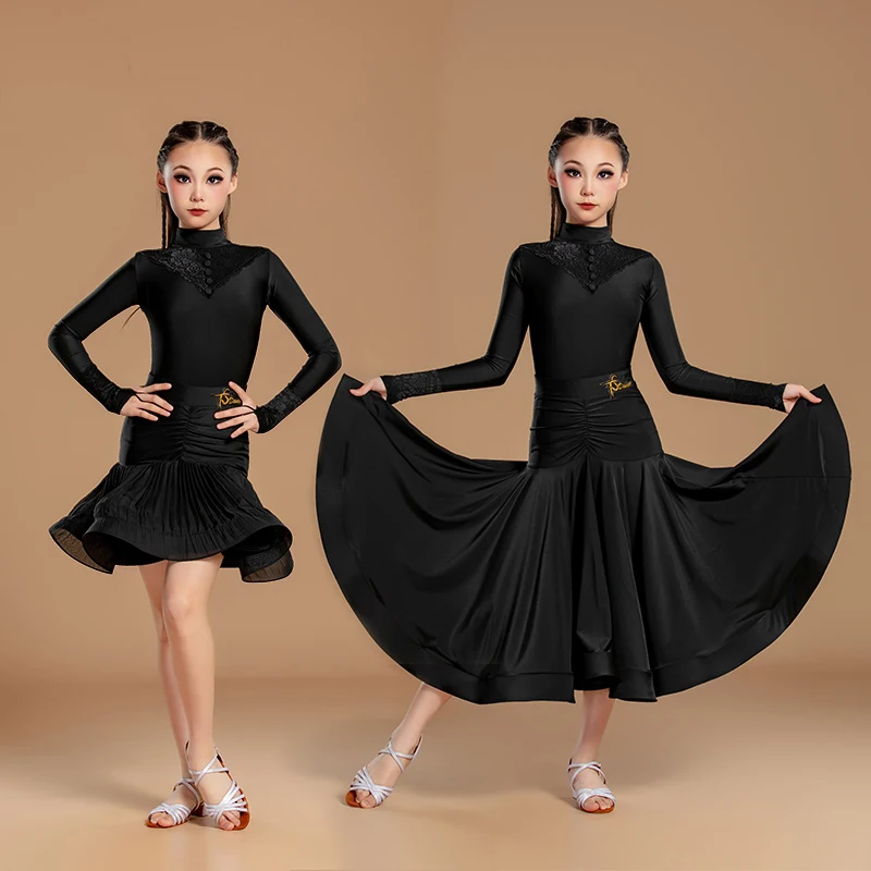 Latin Dance Dress Ballroom Dance Competition Clothes Women Girls Long Sleeves Practice Clothing Waltz Performance CostumeBL15702 
Latin Dance Dress Ballroom Dance Competition Clothes Women Girls Long Sleeves Practice Clothing Waltz Performance CostumeBL15702