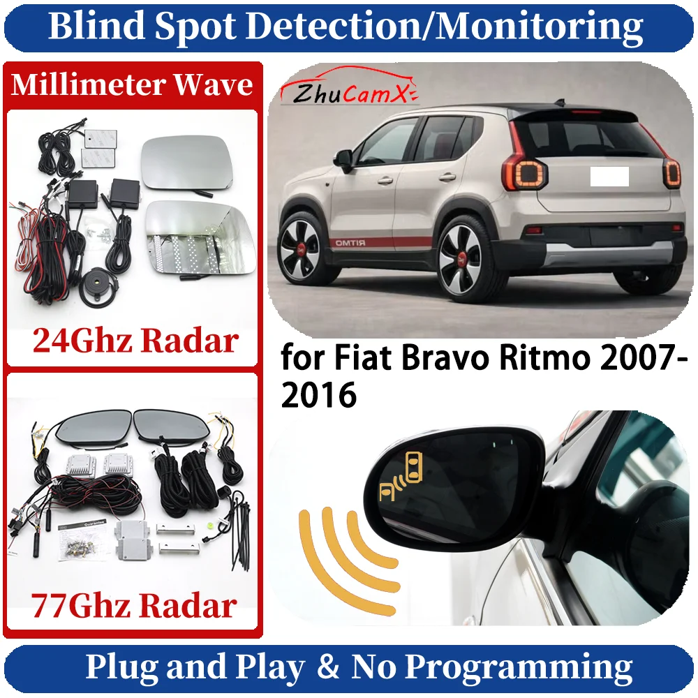 Car Blind Spot Monitoring/Detection System for Fiat Bravo Ritmo 2007-2016 OEM Night Driving Side Lane Change Warning Safe Assist
Car Blind Spot Monitoring/Detection System for Fiat Bravo Ritmo 2007-2016 OEM Night Driving Side Lane Change Warning Safe Assist