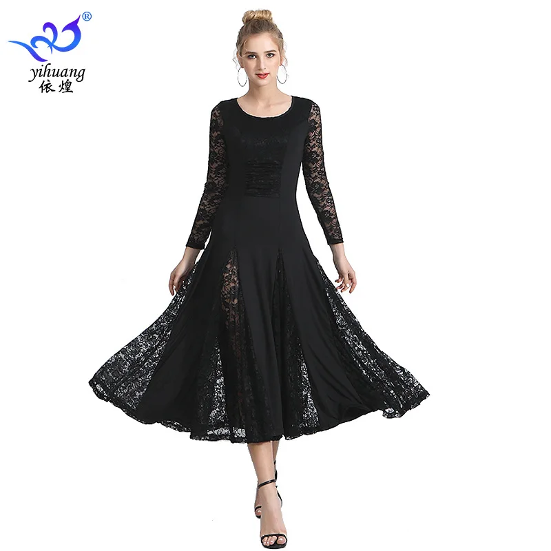 1pcs/lot woman fashion lace ballroom dance dress lady lace waltz dancing long dress
1pcs/lot woman fashion lace ballroom dance dress lady lace waltz dancing long dress