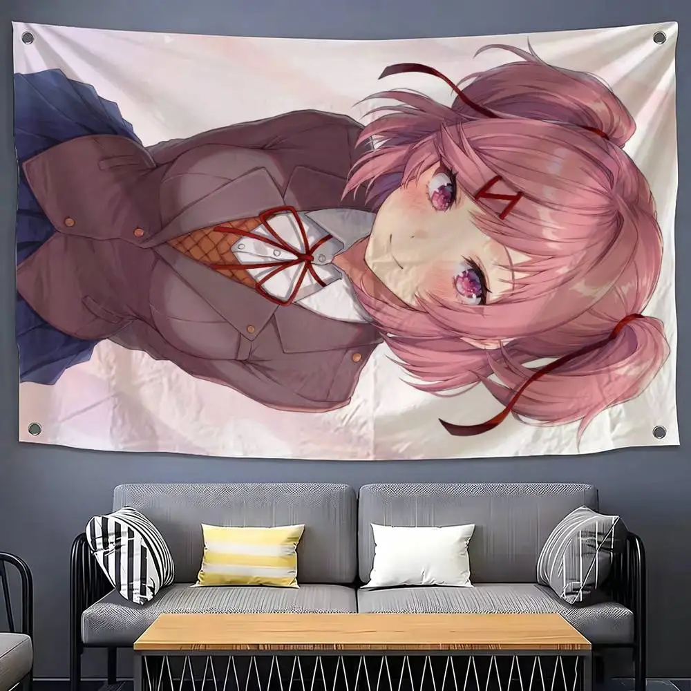 Cartoon Character Natsuki Flags Suitable For Party Club Outdoor Interior Wall Decoration Banner Fans Gift
Cartoon Character Natsuki Flags Suitable For Party Club Outdoor Interior Wall Decoration Banner Fans Gift
