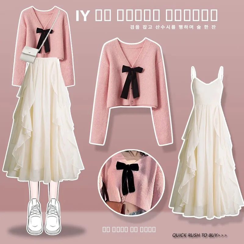 Женский модный комплект больших размеров с высокой талией V-Ne Long Sve A-Line Dr And Top Осенняя одежда для похудения с мясом
Женский модный комплект больших размеров с высокой талией V-Ne Long Sve A-Line Dr And Top Осенняя одежда для похудения с мясом