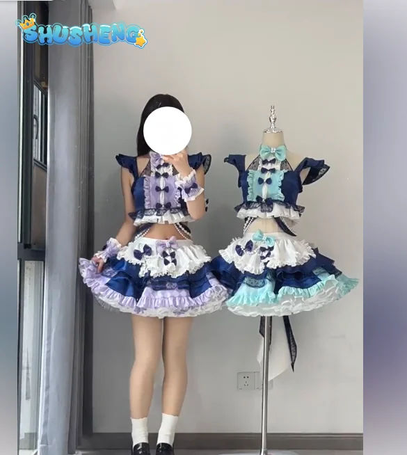 Minami Mirei Hojo Sophy Manaka Laala Anime Puripara Cosplay Costumes New Girl Sweet Lolita Dress Maid Dress Full set Uniform
Minami Mirei Hojo Sophy Manaka Laala Anime Puripara Cosplay Costumes New Girl Sweet Lolita Dress Maid Dress Full set Uniform
