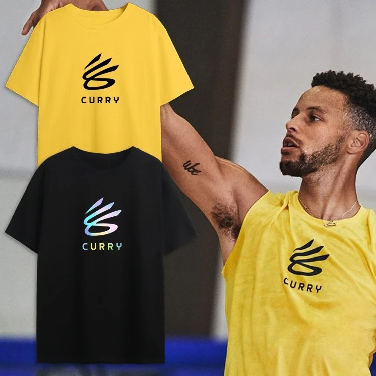 2025 Curry with The Same Logo Short-sleeved T-shirt Summer New LOGO Warrior Curry Men's and Women's City Sports and Leisure Top
2025 Curry with The Same Logo Short-sleeved T-shirt Summer New LOGO Warrior Curry Men's and Women's City Sports and Leisure Top