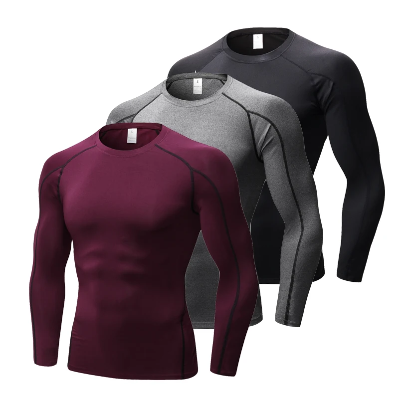 Mens Long Sleeve Compression Shirts Quick Drying Slimming Workout Shirt for Men Undershirts Running Athletic Base Layer Tights
Mens Long Sleeve Compression Shirts Quick Drying Slimming Workout Shirt for Men Undershirts Running Athletic Base Layer Tights