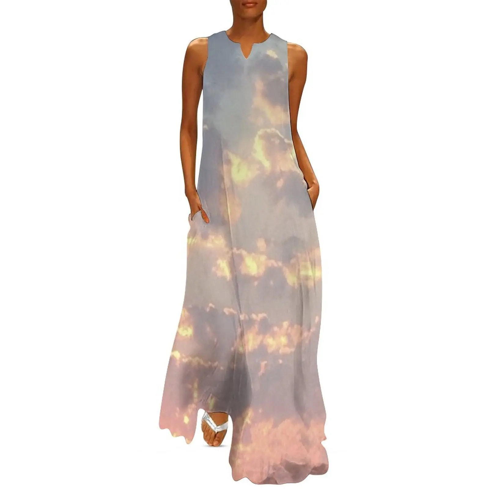 Luminous Clouds Long Dress luxury woman evening dress dresses ladies 2025 summer
Luminous Clouds Long Dress luxury woman evening dress dresses ladies 2025 summer